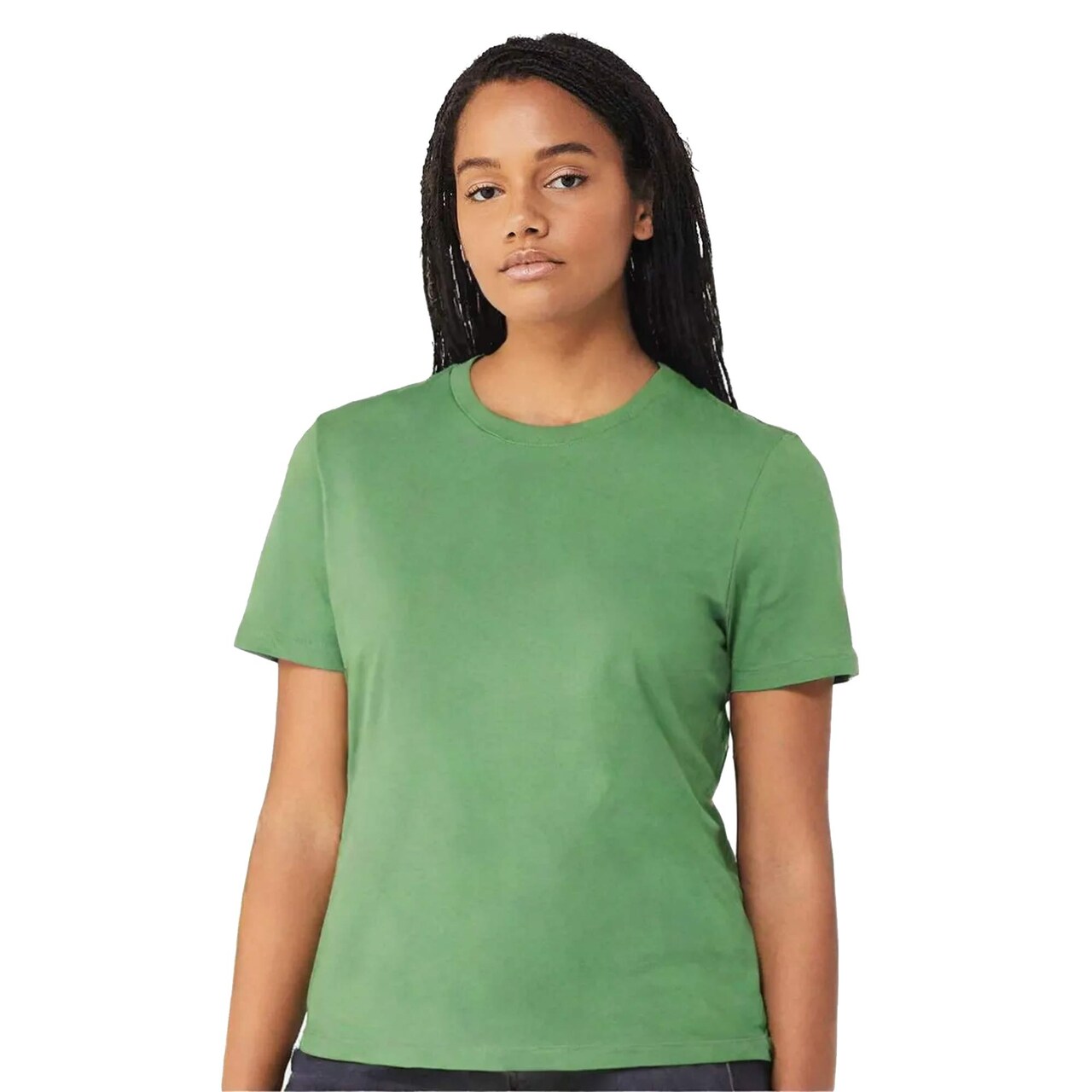 BELLA + CANVAS® Women’s Jersey Crewneck Short Sleeve Tee – Lightweight Top for Casual Wear